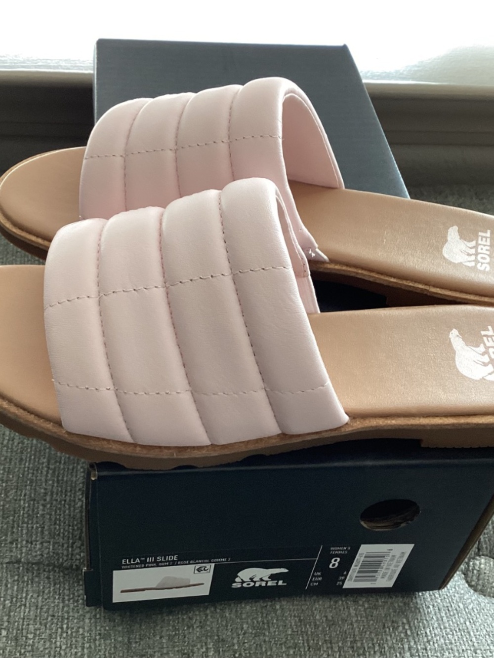 SOREL Ella III Quilted Puff Slide Sandal - Picture 5 of 16